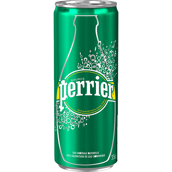 L'eau Perrier en Boite 33cl