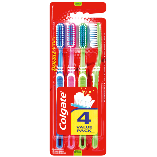 Brush Colgate Double Action x4 M