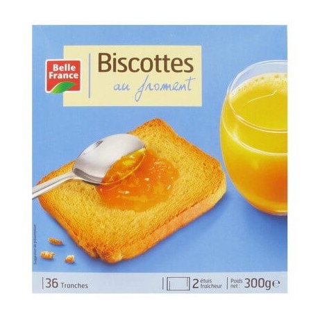 BF Biscottes au Froment 830g