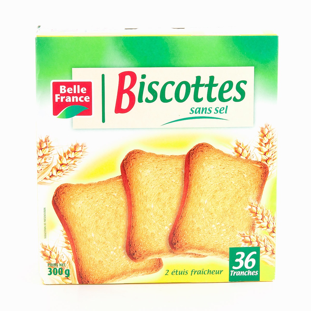 BF Biscottes Sans Sel 300g