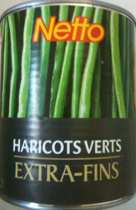 NETTO Haricots Vert 800g