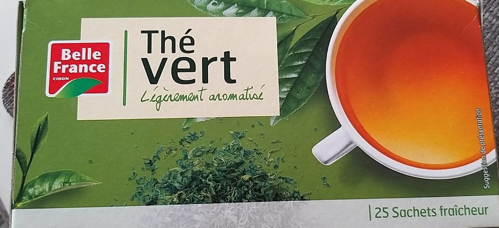 BF The vert legerment aromatise x25