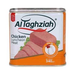 [Tin Food] Al Taghziah Chicken Luncheon Meat 340g