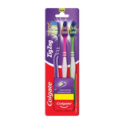 [Tooth Brush] Brush Colgate ZigZag M x3