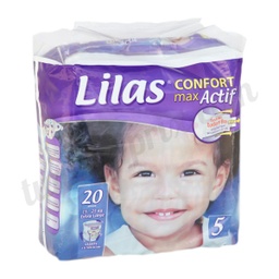 [Couche Bebe] Couche Lilas 15 * 25