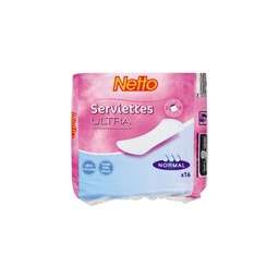 [Hygiene] NETTO Ultra Minces Serviettes x16