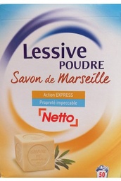 [Savon &amp; Detergent] NETTO Lessive Poudre Savon de Marseille 2,75kg