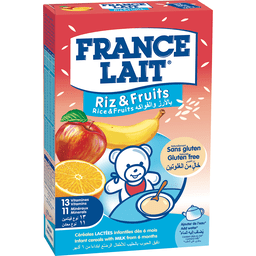 [Baby Foods] France Lait Riz Fruits 250g