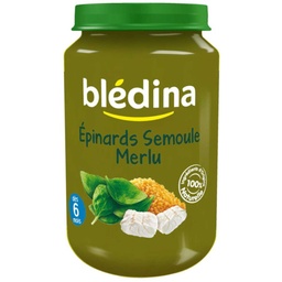 [Baby Foods] Bédina Epinards Semoule 200g