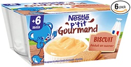 [Yaourt] Nestle P'tit Gourmand Biscuit 4x100g