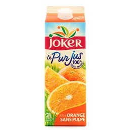 [Jus] Joker Pur jus Orange 2L