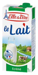 [Lait] Lait Elle &amp; Vire Ecreme en carton 1L