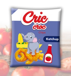 [Biscuit &amp; Chips] Chips Cric croc Ketchup 30g