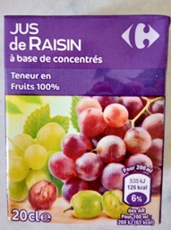 [Jus] CF Jus Raisin 20cl