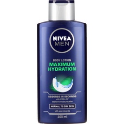 [Cosmetique/Lait de Beaute] NIVEA MEN Maximum Hydration 400ml