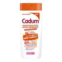 [Baby Items] Cadum Shampooing 2en1 Ultra Demelant 400ml