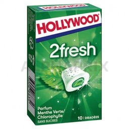 [Chewing Gum] Hollywood 2fresh vert 22g