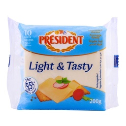 [Fromage &amp; Butter &amp; Yaourt] Fromage President Light &amp; Tasty 200g